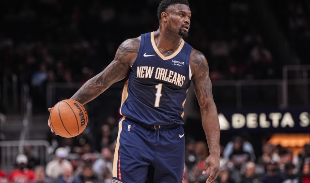 在线干活！锡安半场12投5中&amp;罚球6中5 得到15分8板2助