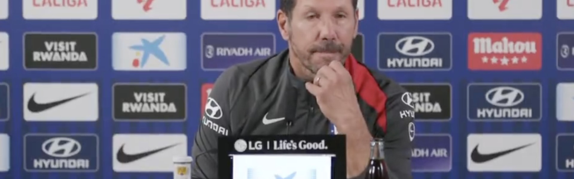 西蒙尼：如果主席说我们拥有一个能夺冠的阵容，那就是事实